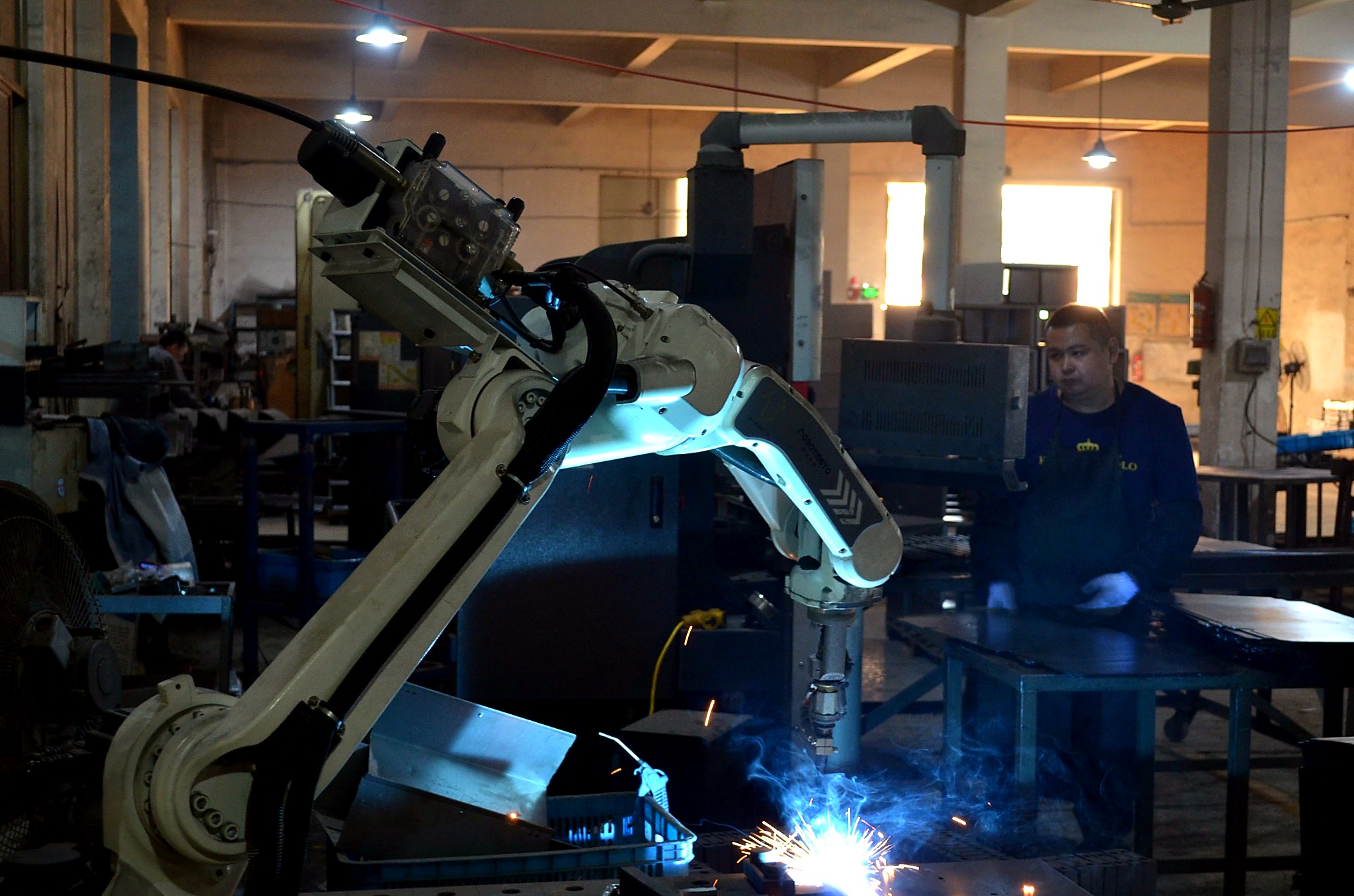 Vilcmus automated production robot